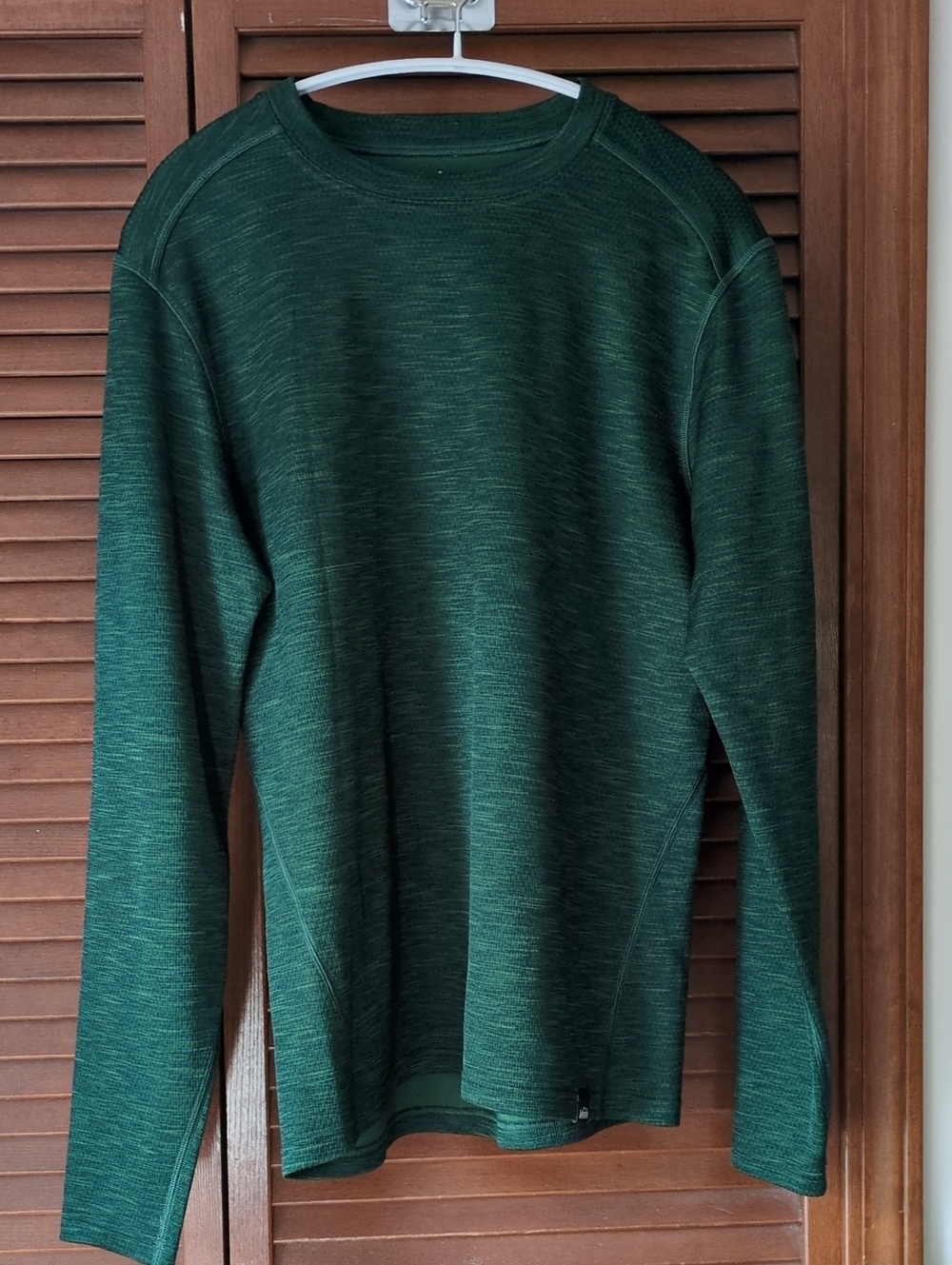 REI Men's Forest Green Crewneck Hiking Shirt